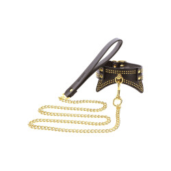 TABOOM Collier et Laisse Studded Vogue Noir